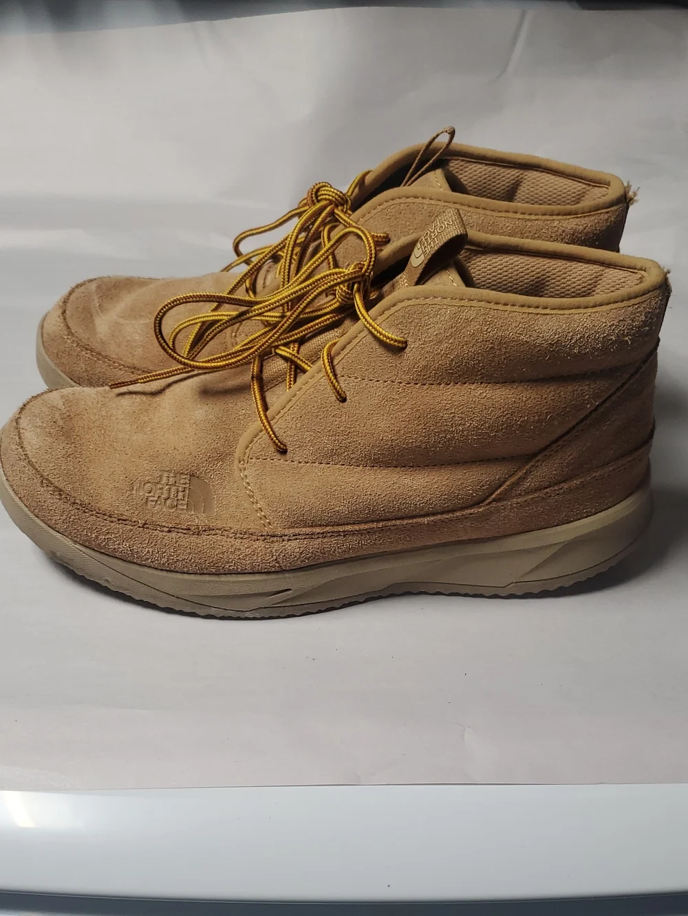 The North Face Men’s NSE Tan Suede Chukka Boot Size 10.5 Insulated Off Mountain